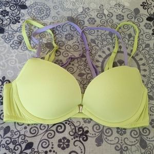 Victoria's secret 32B, front closure push up bra